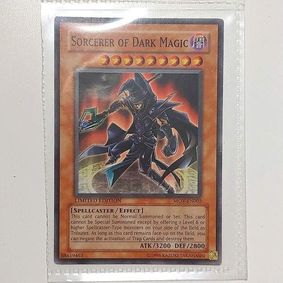Yugioh! Limited edition sorcerer of dark magic card - Picture 2 of 3